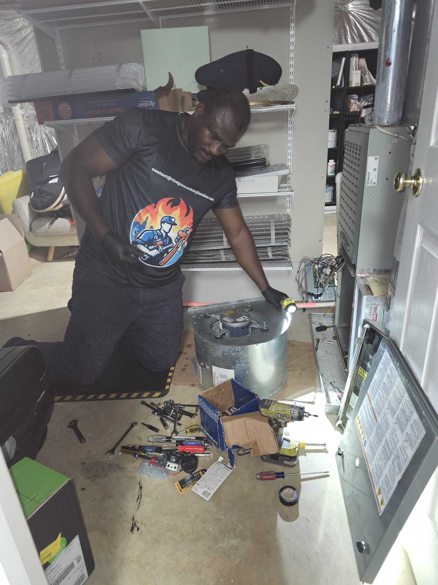 Emergency gas services